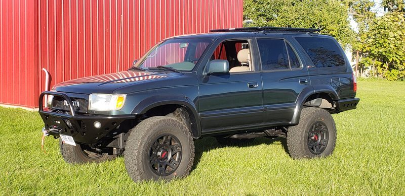 Illustration for article titled Front Bumper/Winch Installed on Project 4Runner